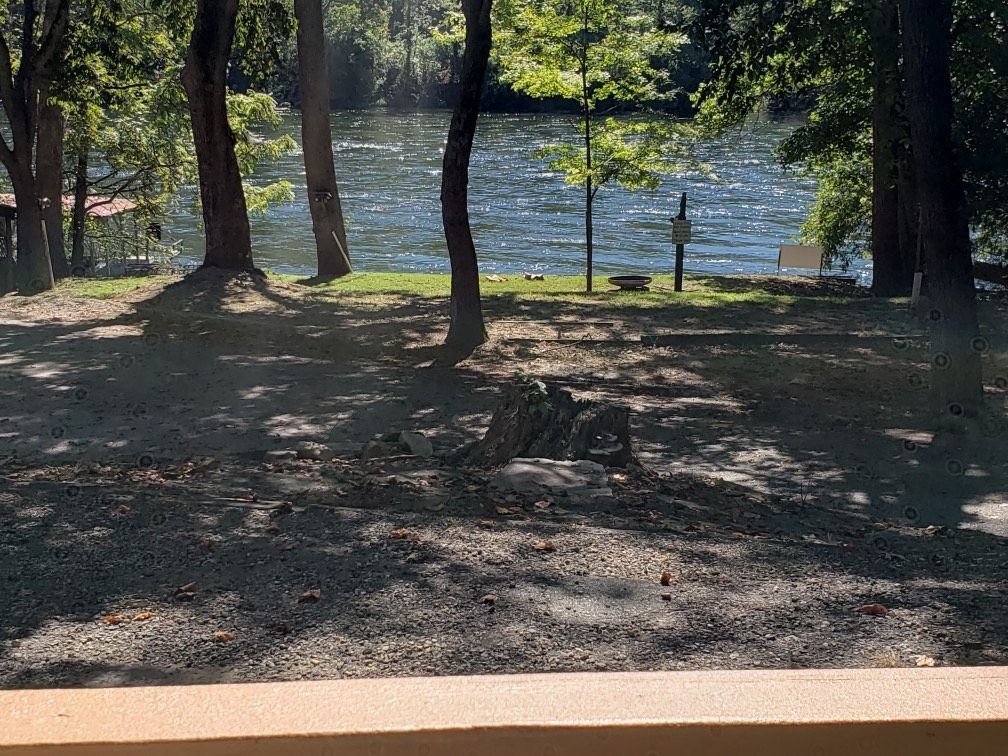 White River view from The Boathouse property